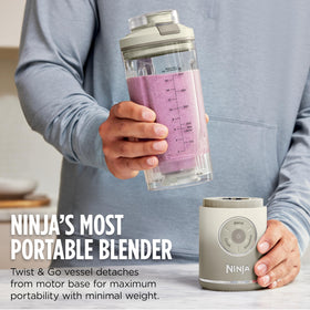 Ninja Blast Max CrushBlade vessel powers through ice and frozen fruit