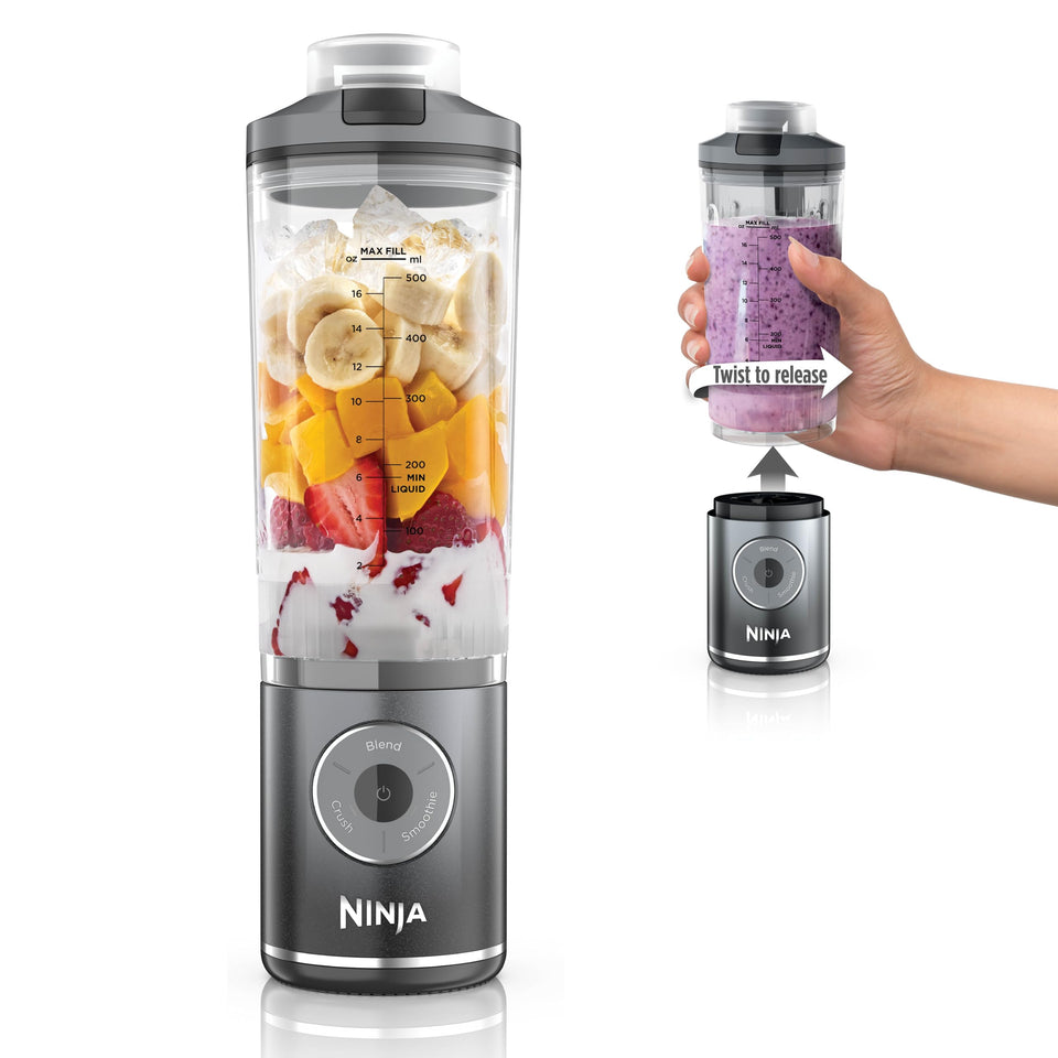Ninja Blast Max portable blender base detaches for on-the-go blending