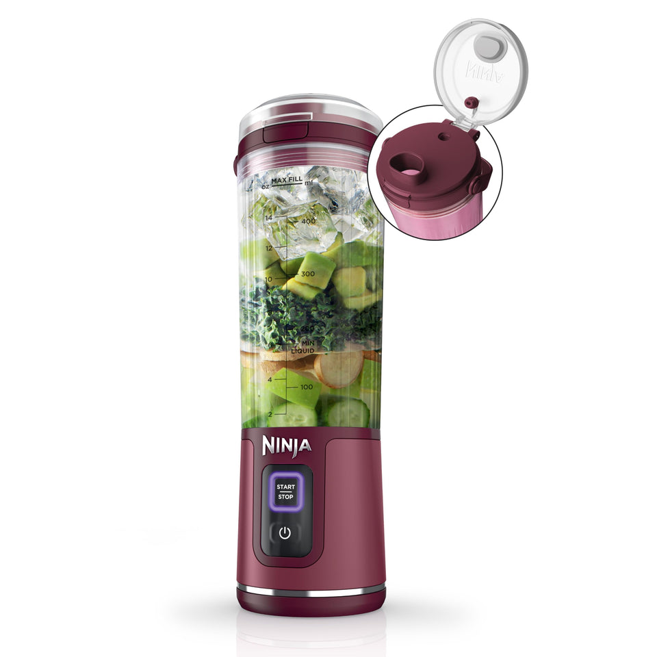 Ninja Blast portable blender with 18oz vessel for smooth on-the-go shakes.