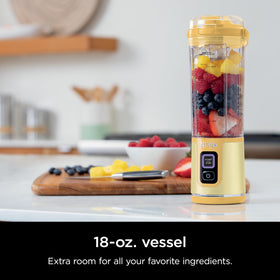 Ninja Blast 18oz vessel ready for quick smoothies anywhere.