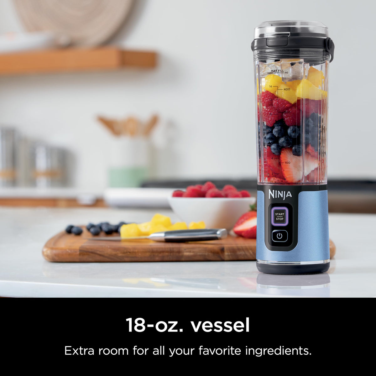 Ninja Blast Twist & Go vessel detaches for quick portable blending