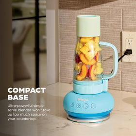 Ninja Blendboss cupholder-friendly design with easy-carry handle