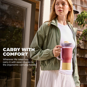 Ninja Blendboss detachable straw accessory for versatile sipping options.