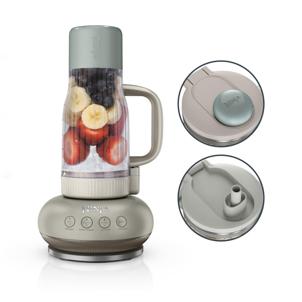 Ninja Blendboss 26oz travel tumbler with leakproof lid for on-the-go smoothies
