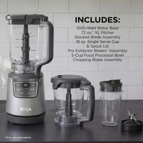 Ninja BlendPro 18oz single-serve cup for on-the-go smoothies.