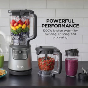 Ninja BlendPro total crushing technology delivering snow-like ice texture.