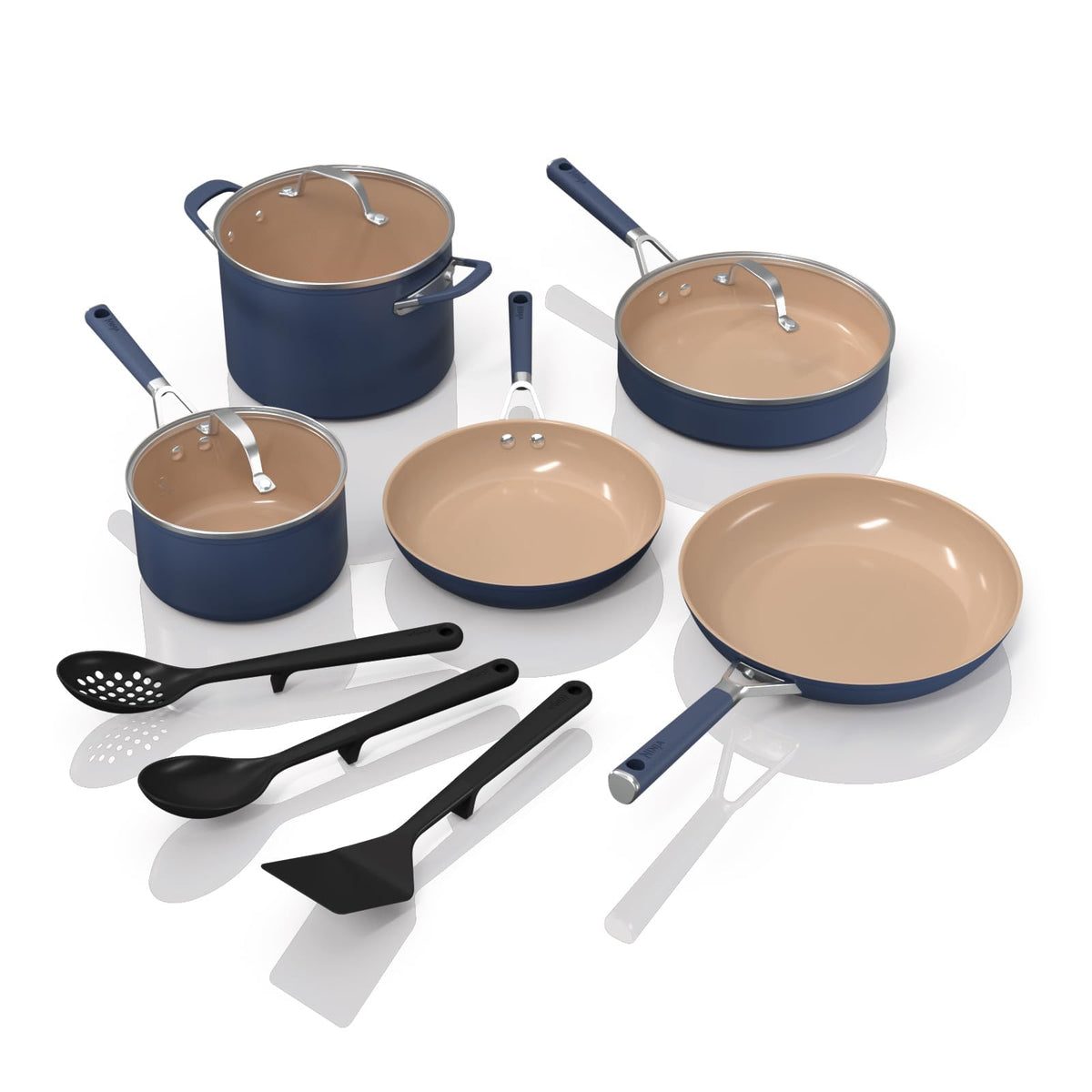 Ninja extended-life ceramic cookware overview for versatile everyday cooking.