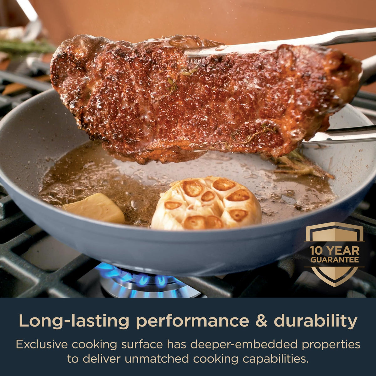 Ninja Ceramic Pro glass lids provide visibility and convenient storage