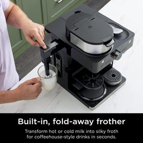 Ninja CFN601 adjustable cup tray fits various cup sizes