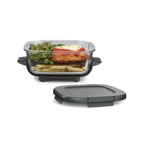 Ninja CleanCrisp 6-cup glass container for easy meal prep and on-the-go meals.