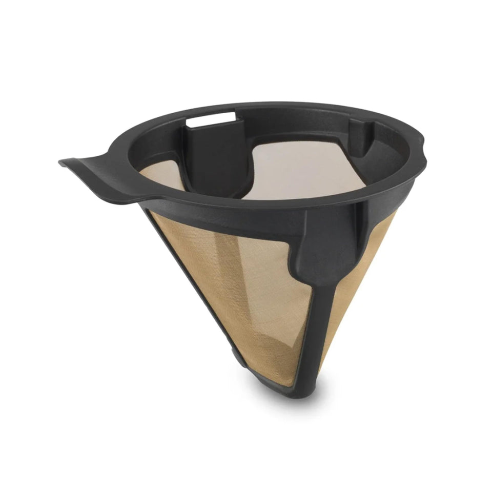 Ninja coffee permanent filter gold-tone for CP307 preserves oils for richer brew.