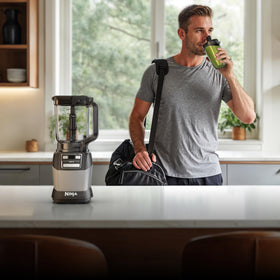 Ninja compact kitchen system 18-ounce single-serve cup for on-the-go drinks