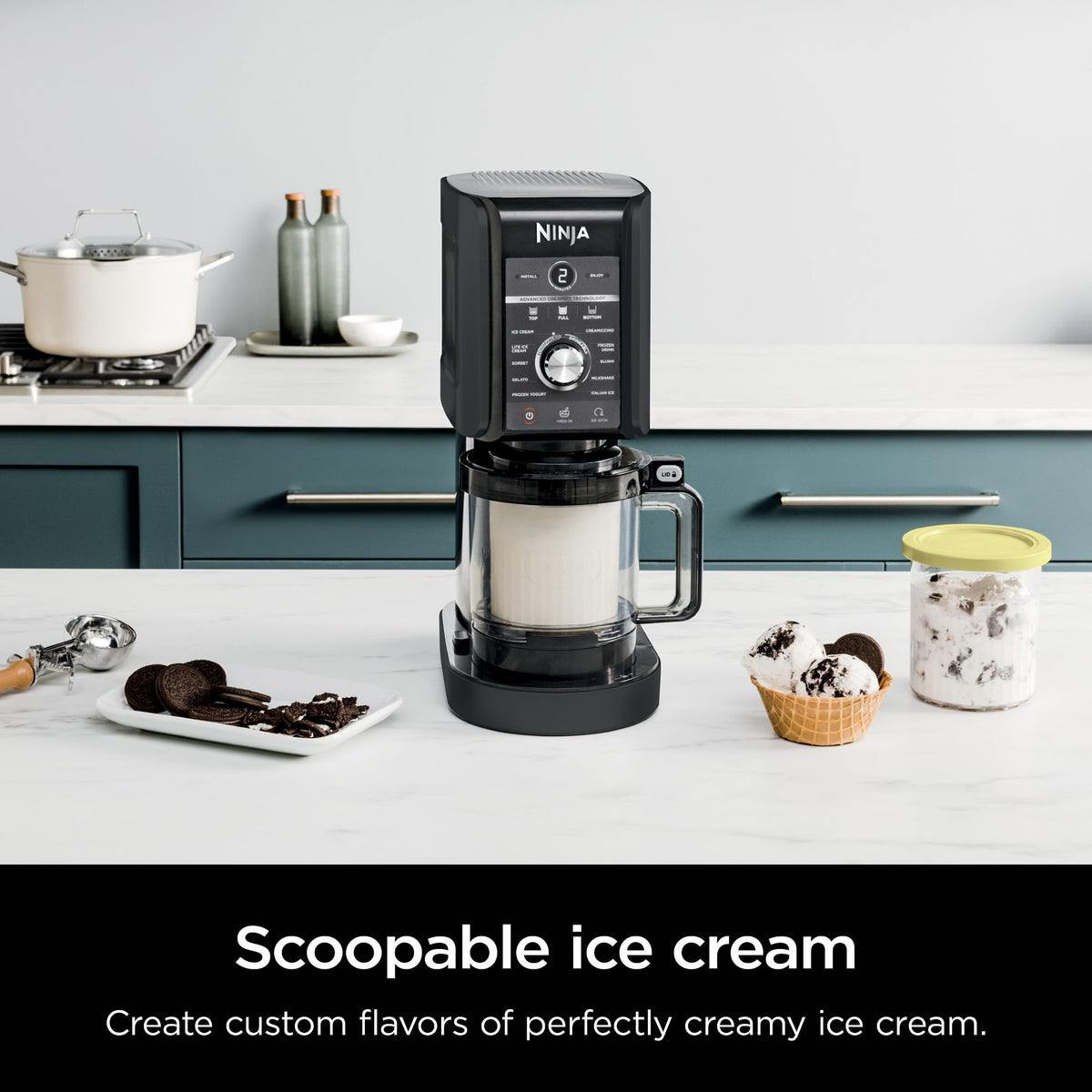 Customization options for low sugar and plant-based treats.