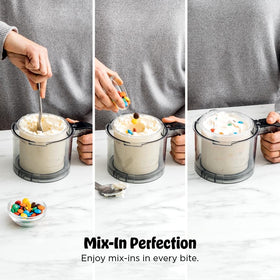 Ninja CREAMi dishwasher-safe parts simplify cleanup after use.