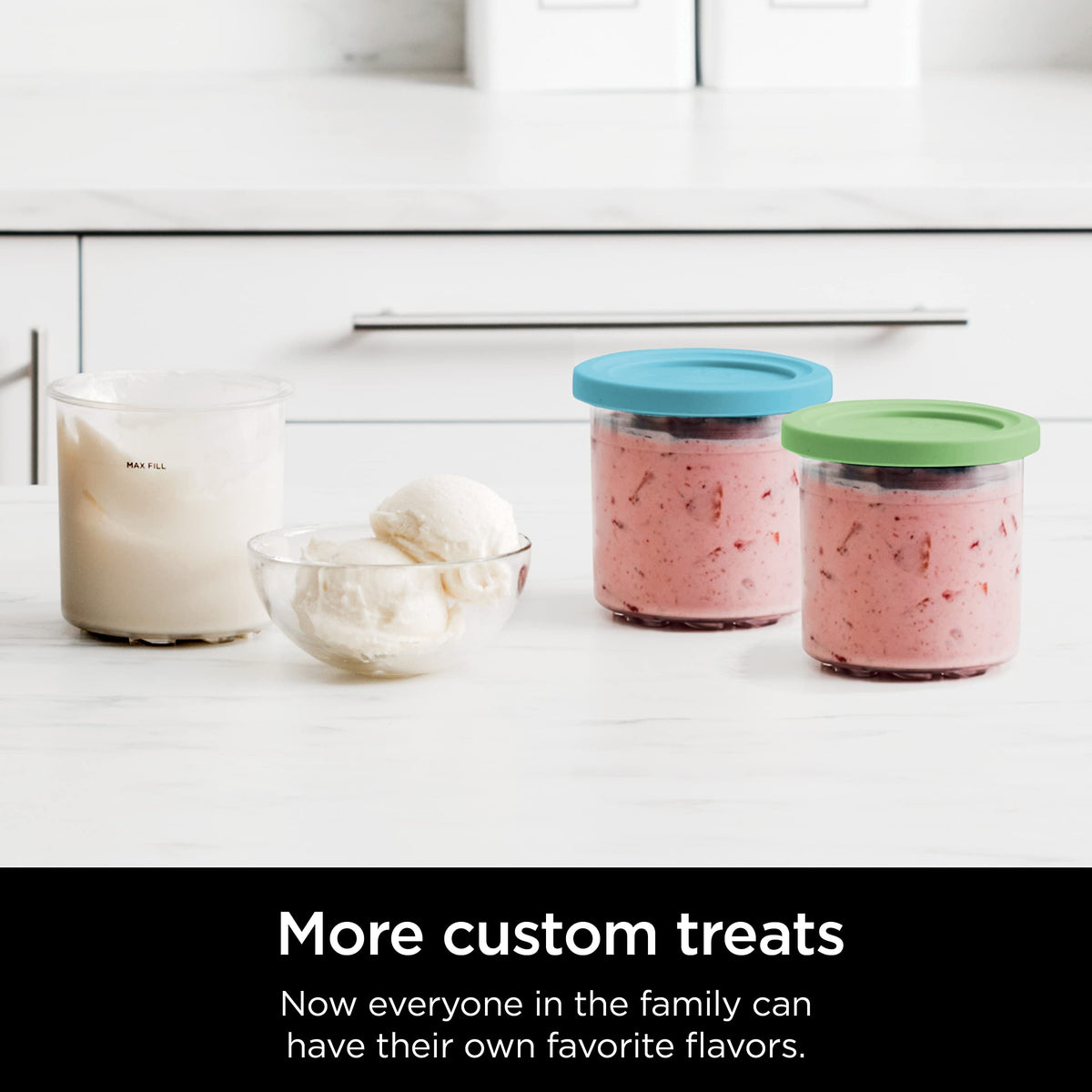 Ninja CREAMi Original Pints are dishwasher safe and BPA-free