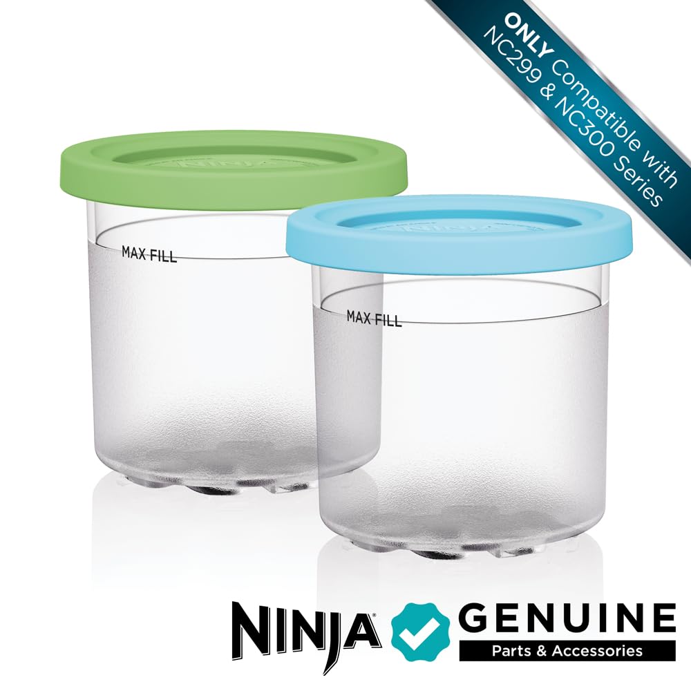 Ninja CREAMi Original Pints Lids: colorful lids for flavor ID