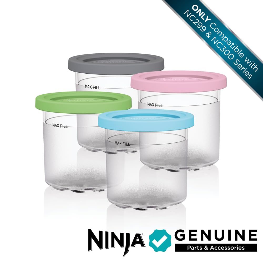 Ninja CREAMi Original pint with Lime lid helps color-code flavors.