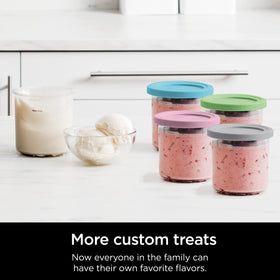 Ninja CREAMi Original pint storage keeps pints BPA-free and dishwasher-safe.