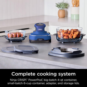 Ninja Crispi 6-cup glass container ideal for personal portions.