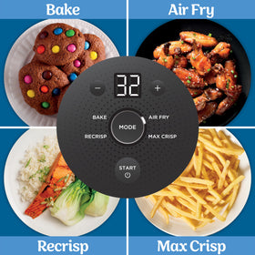 Ninja Crispi non-toxic glass supports safe reheating and storage