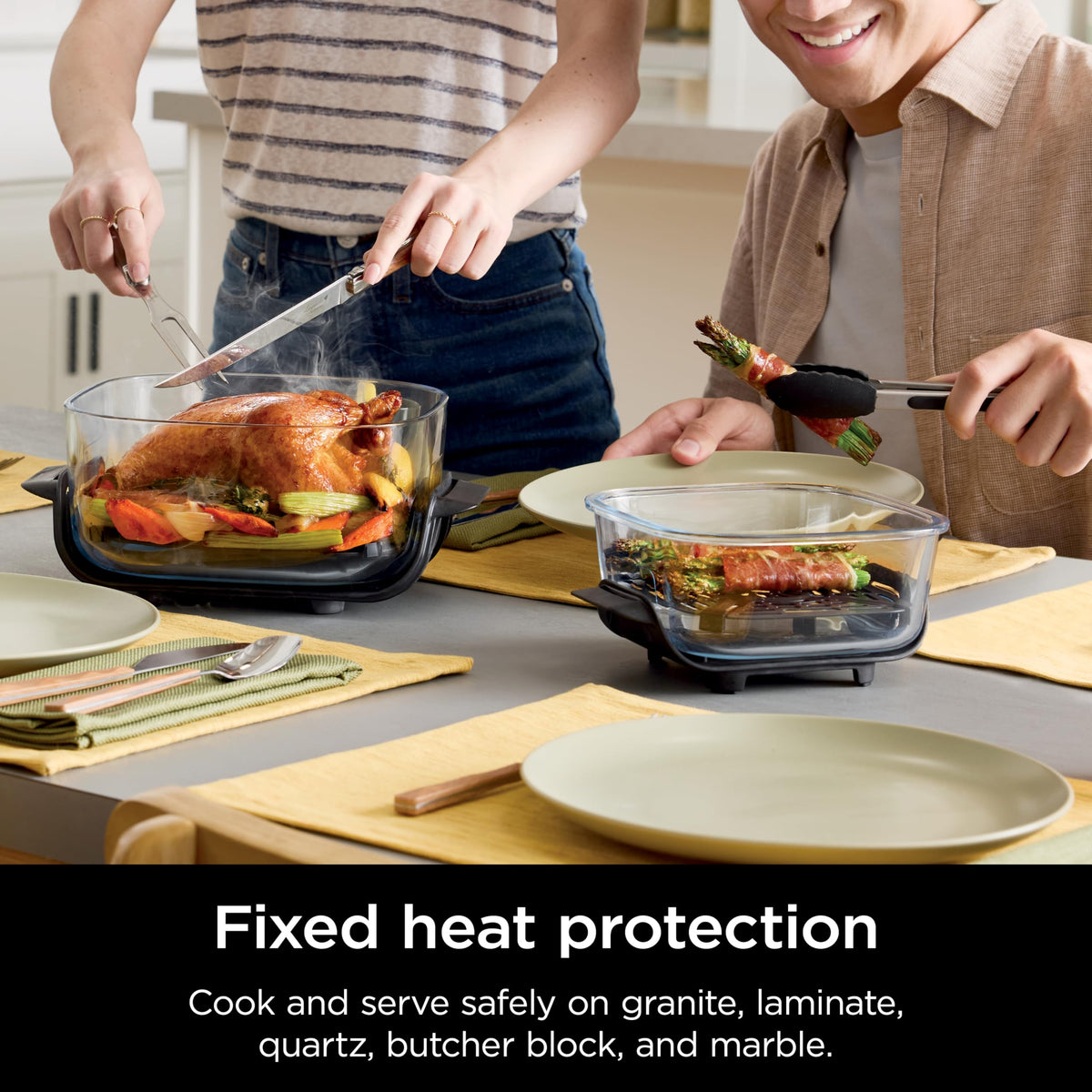 Dishwasher-safe Ninja Crispi accessories for easy cleaning