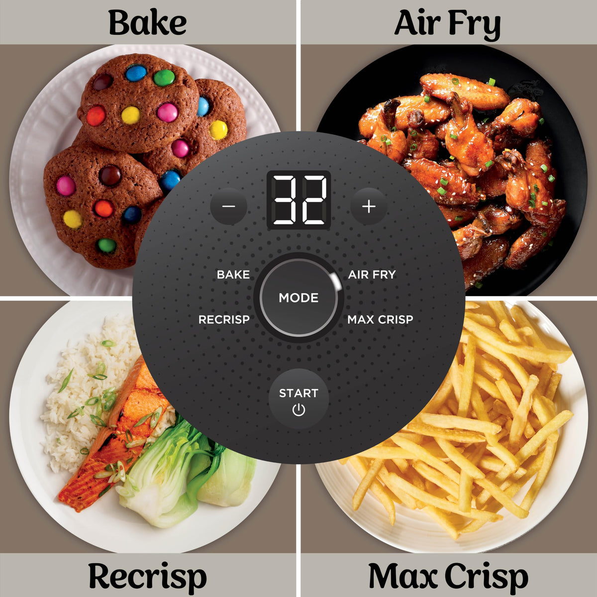 Ninja Crispi dishwasher-safe glassware simplifies cleanup after cooking.