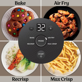Ninja Crispi dishwasher-safe glassware simplifies cleanup after cooking.