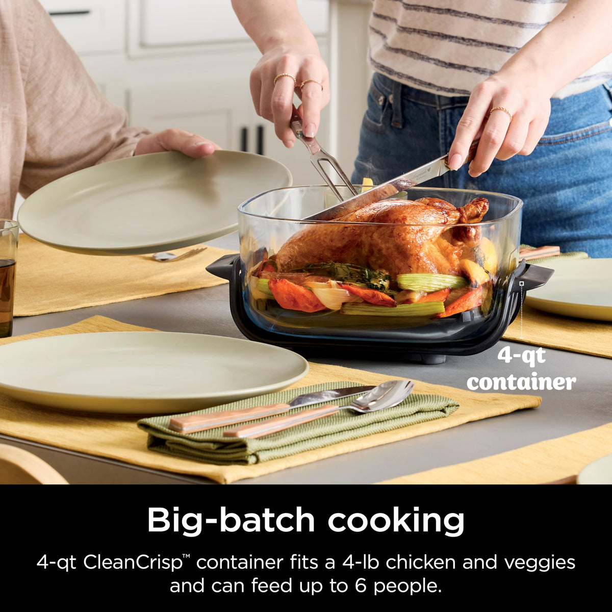 Non-toxic CleanCrisp glassware designed for safe cooking and storage