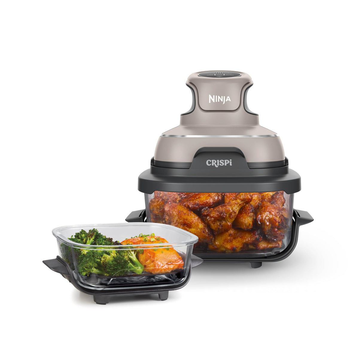 Ninja Crispi PowerPod enables portable crisp cooking on the go.