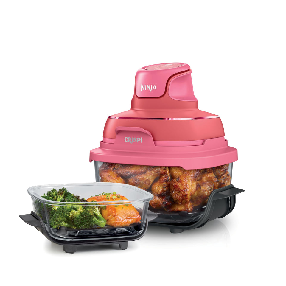 Ninja Crispi PowerPod delivers compact air frying power for on-the-go meals.