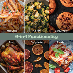 Ninja Crispi Pro 6-in-1 functions for versatile cooking tasks.