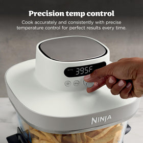 Ninja Crispi Pro crisper plates deliver even browning and crisp texture.