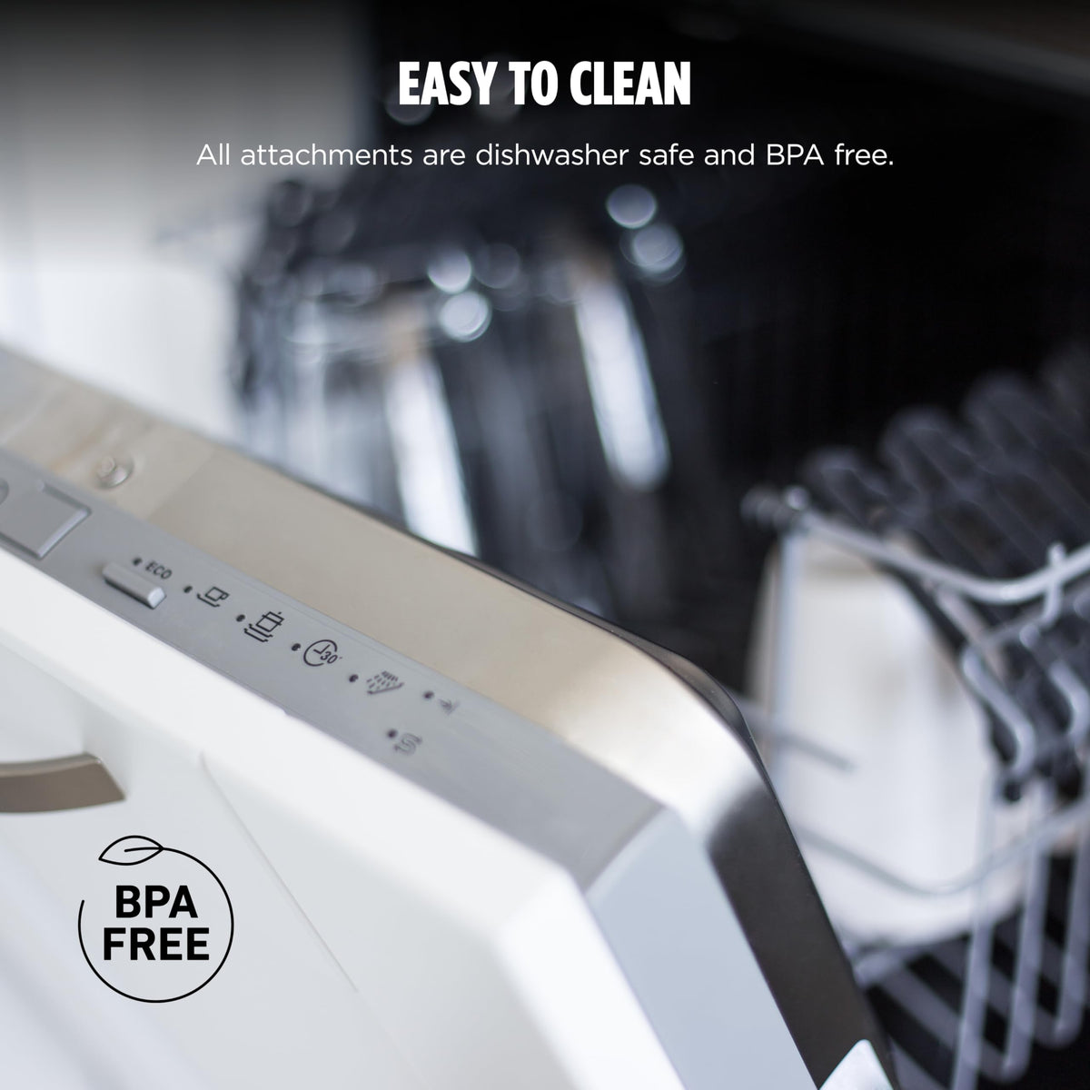 Ninja dishwasher-safe parts simplify cleanup after cooking sessions.
