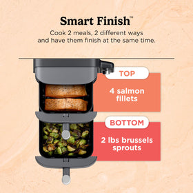 Ninja DoubleStack XL compact, kitchen-friendly design