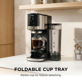 Ninja DualBrew 12-cup glass carafe shown for sharing coffee moments