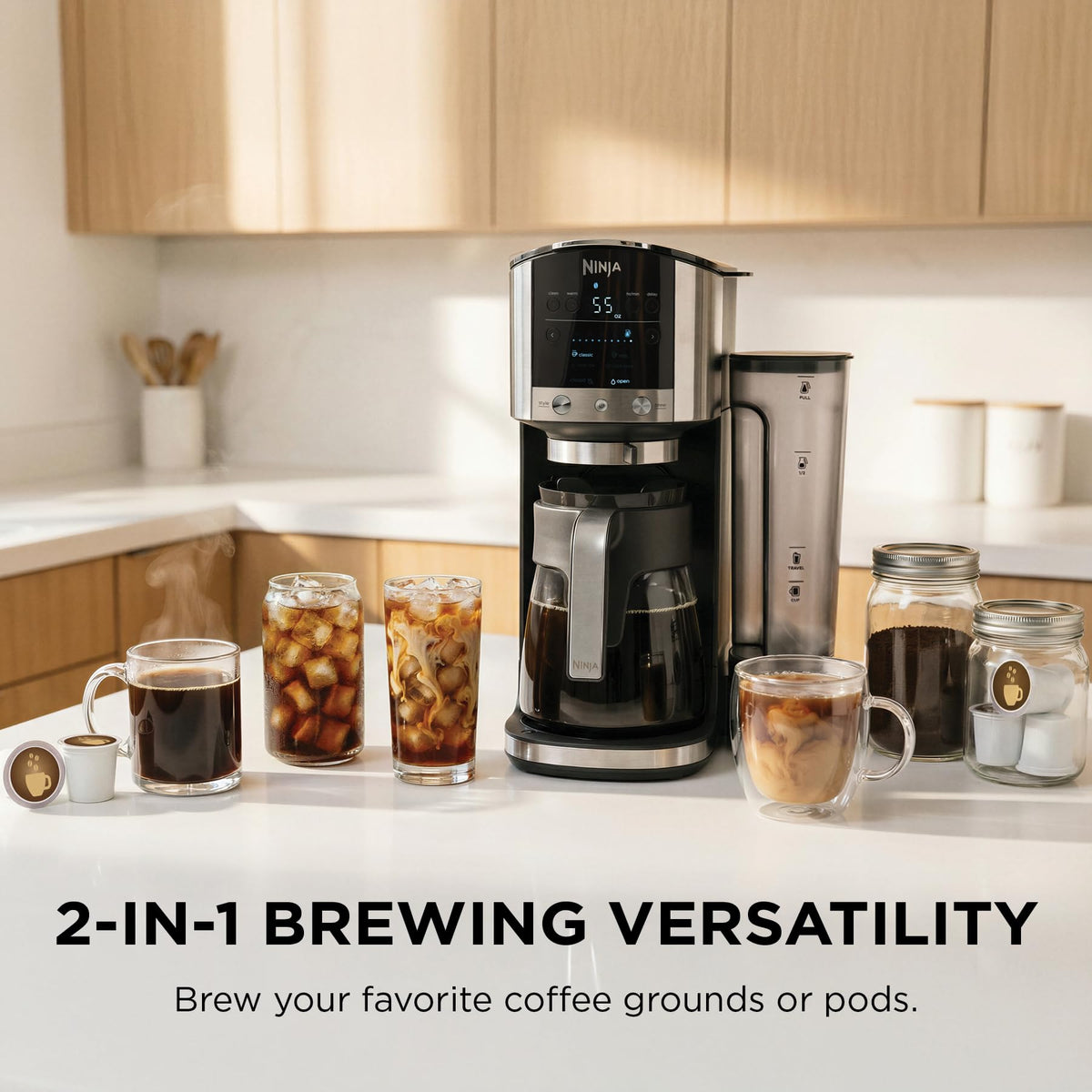 Ninja DualBrew thermal flavor extraction highlights balanced flavor and temperature