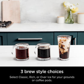 Ninja DualBrew foldable single-serve platform elevates mugs to reduce splashes