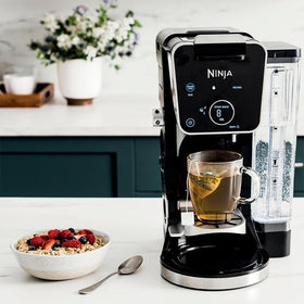 Ninja DualBrew Pro 60-oz removable reservoir enables flexible placement.