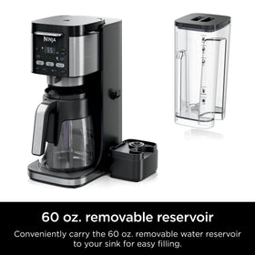 Ninja DualBrew Pro iced brew feature illustrated for refreshing cold coffee