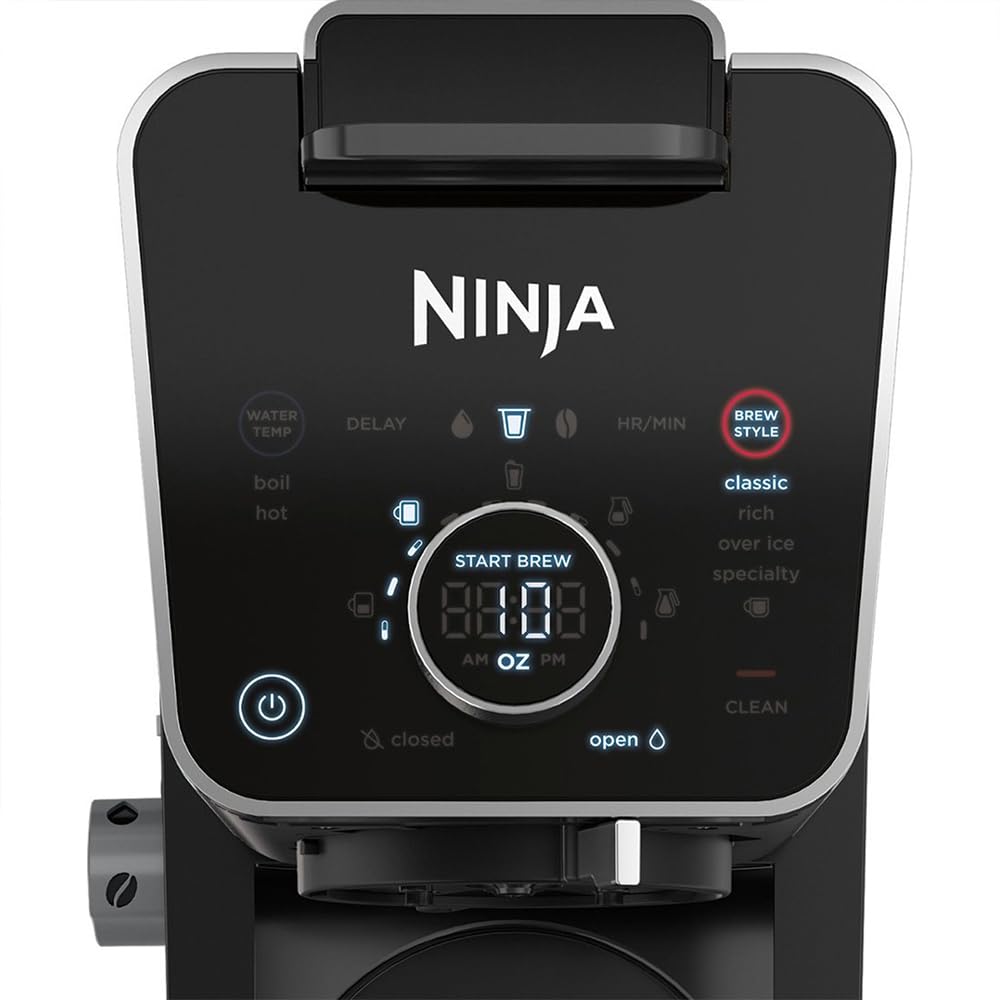 Ninja DualBrew Pro smart scoop helps precise and clean brewing.