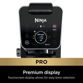 Ninja DualBrew Pro fold-away frother for silky cappuccinos and lattes