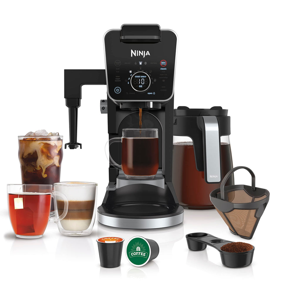 Ninja DualBrew Pro Specialty coffee maker front view for versatile home brewing