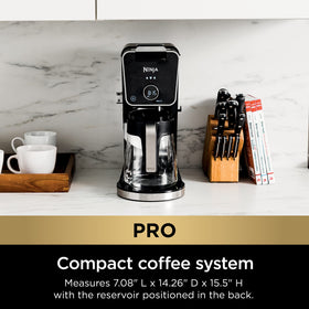 Ninja DualBrew Pro independent hot water system powers tea or soups