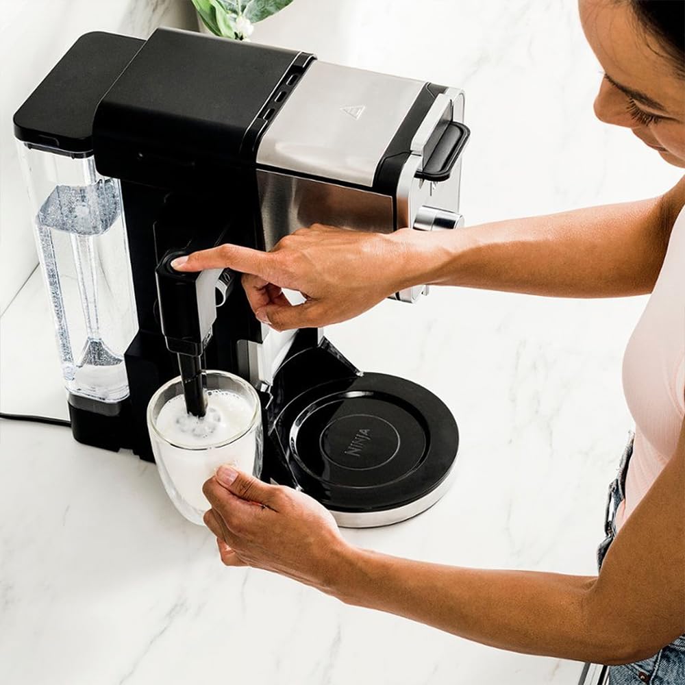 Ninja DualBrew Pro thermal flavor extraction for balanced coffee flavor.