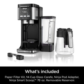 Ninja DualBrew Pro three-brew-styles include Classic, Rich, and Over Ice.