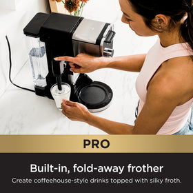 Ninja DualBrew Pro independent hot water system with two temps for tea or soups