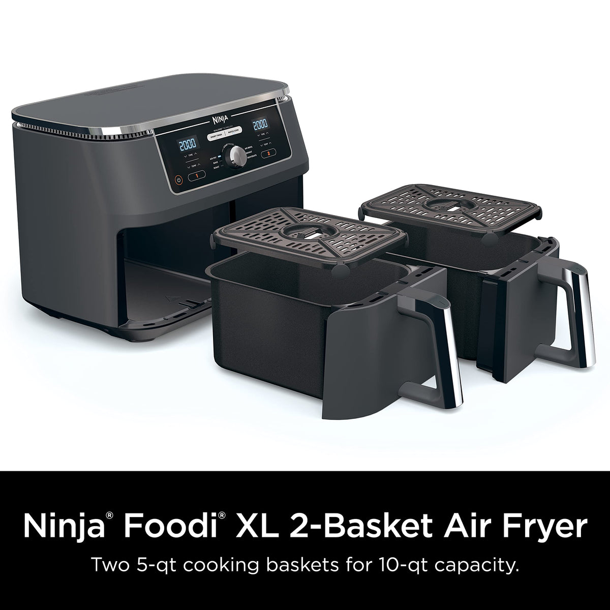 Ninja DZ401 10-quart capacity ideal for family meals