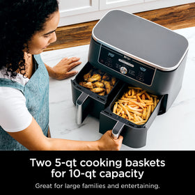 Ninja DZ401 match cook duplicating settings across zones for a complete meal