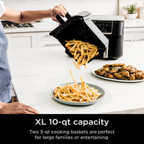 Smart Finish lets two dishes finish together for coordinated meals