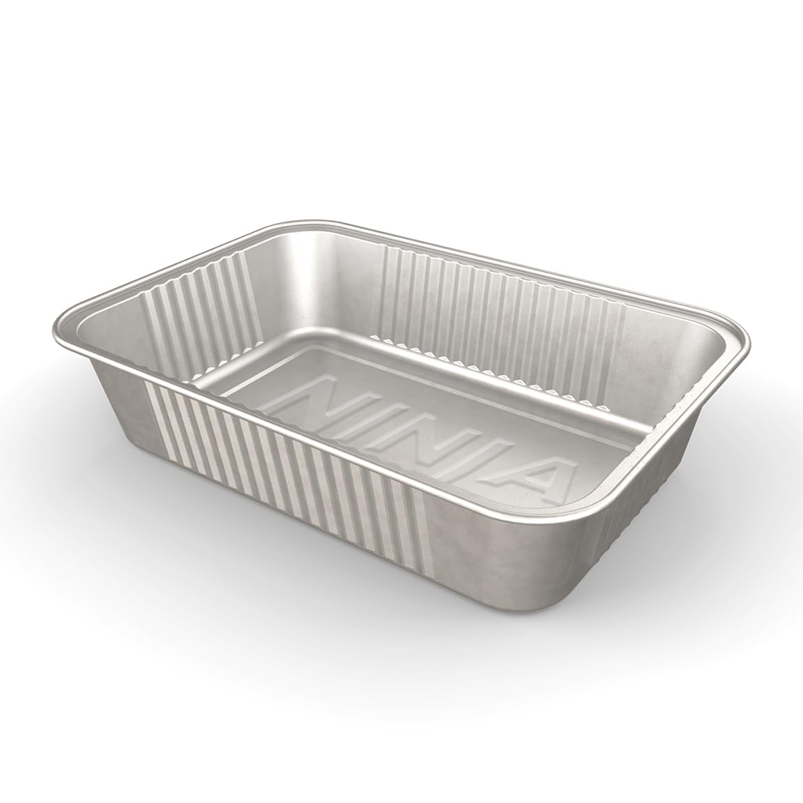 Ninja FlexFlame grease tray liner lining the tray for easy cleanup after grilling